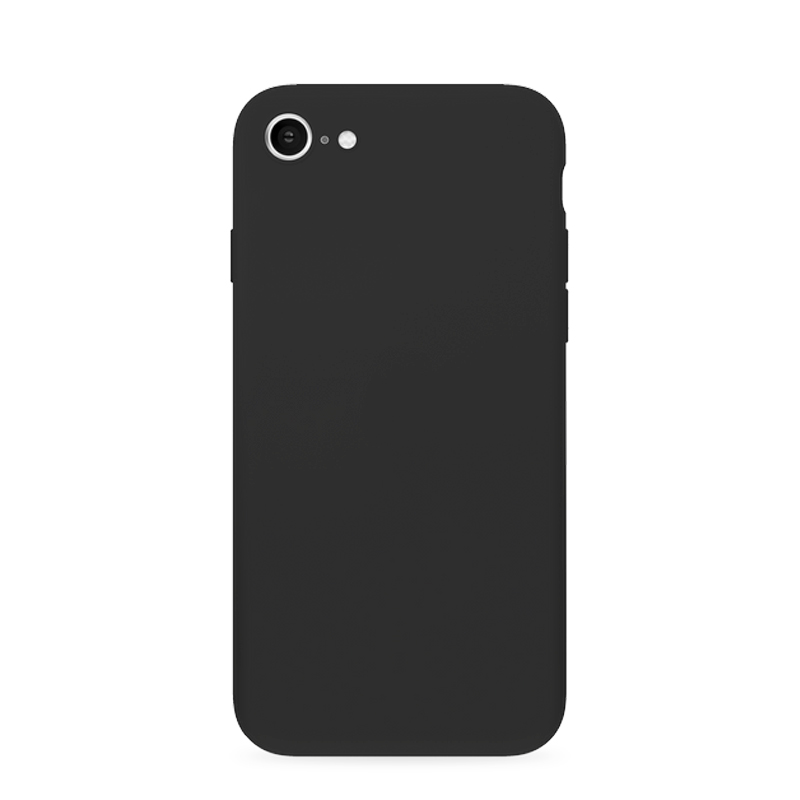 SYphone Silicone kryt pro iPhone 7:8:SE2,3 (Černá)